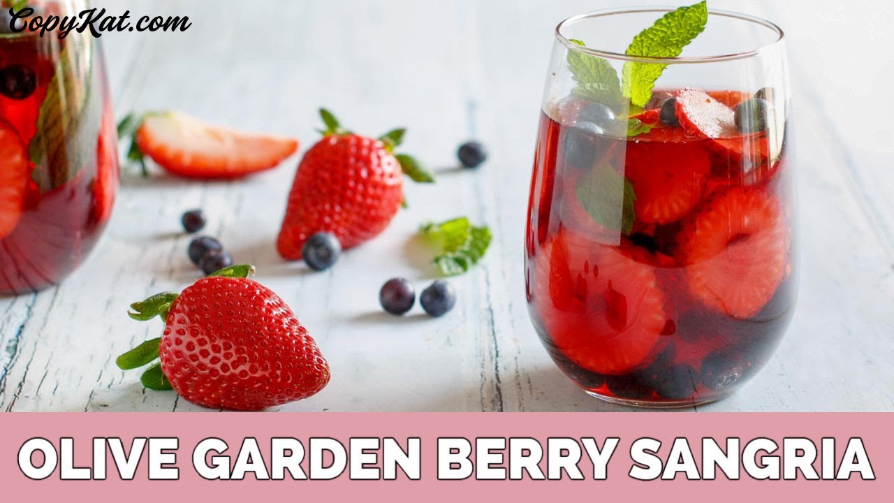 Olive Garden Berry Sangria - CopyKat.com
