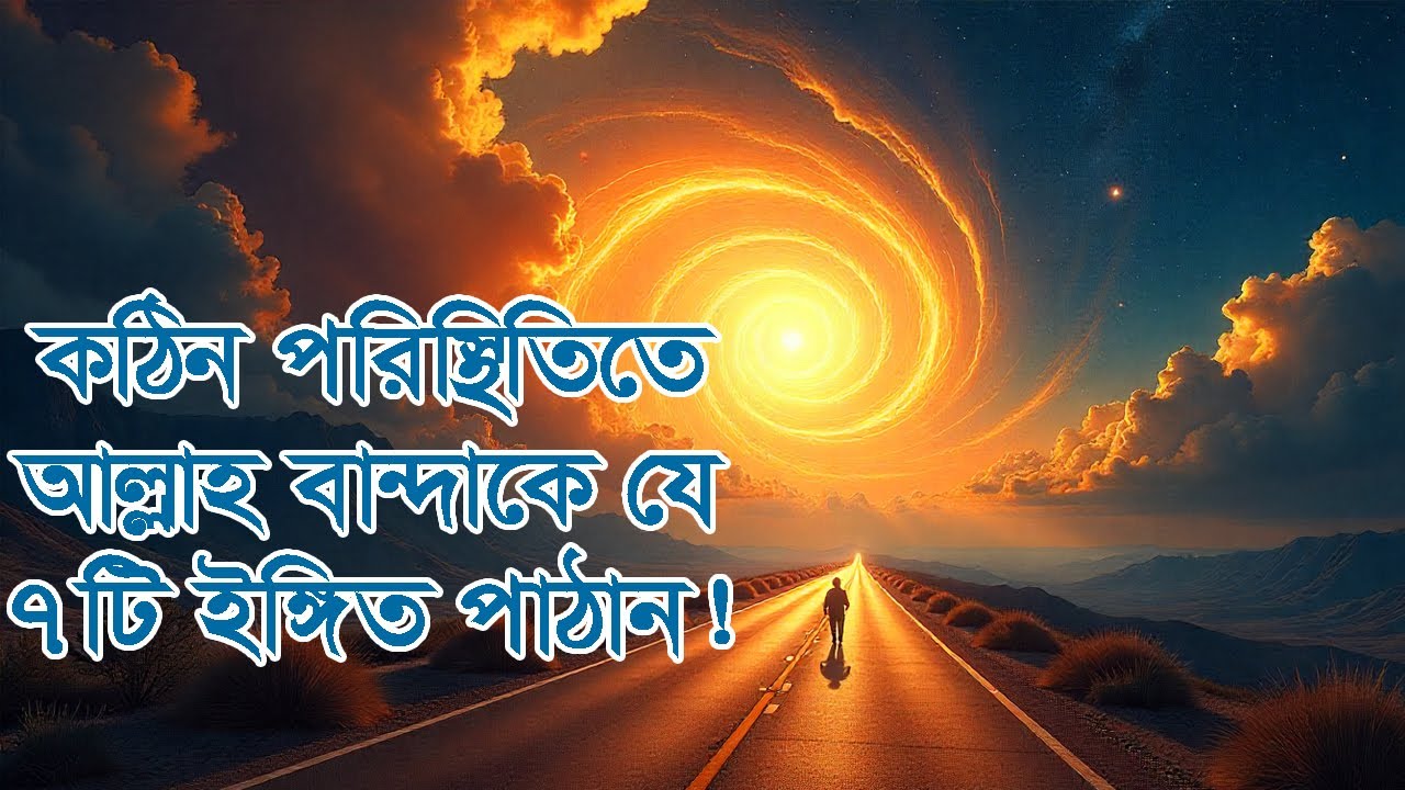 কঠিন পরিস্থিতিতে আল্লাহ বান্দাকে যে ৭টি ইঙ্গিত পাঠান! When Life Is Hard: 7 Signs from Allah.