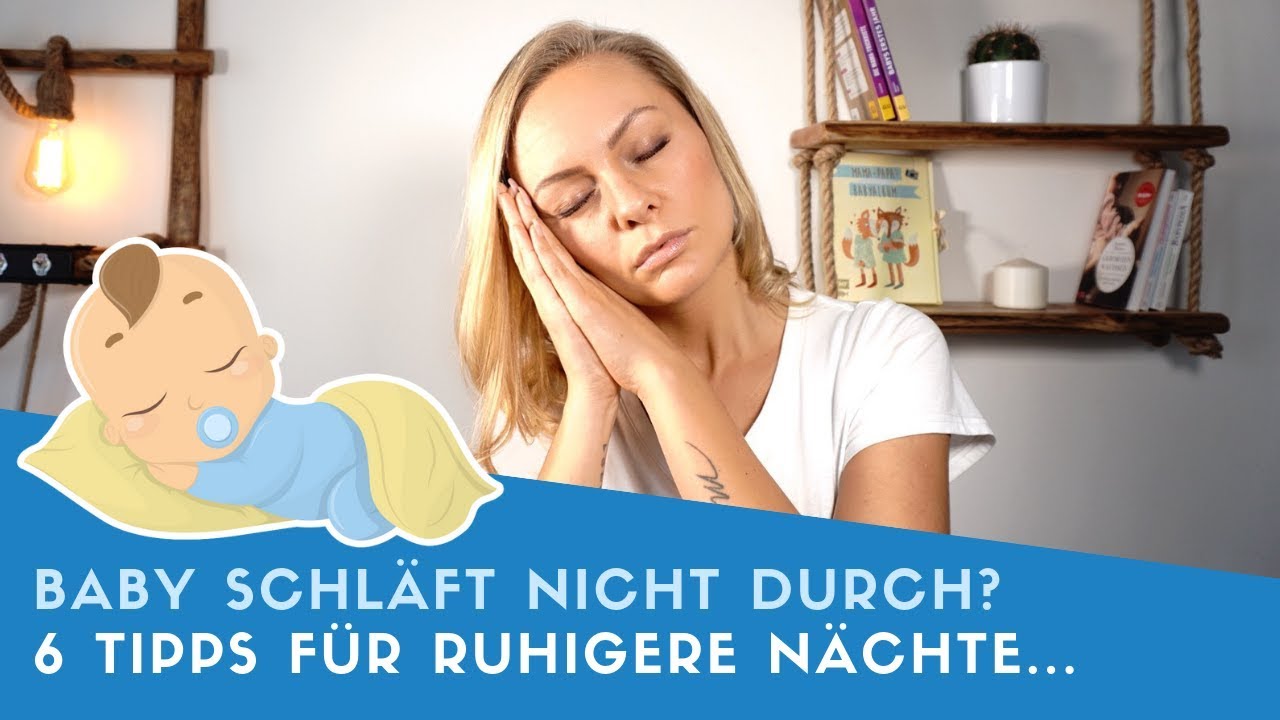 ▶ Baby schläft nicht durch? 6 Tipps für ruhigere Nächte!