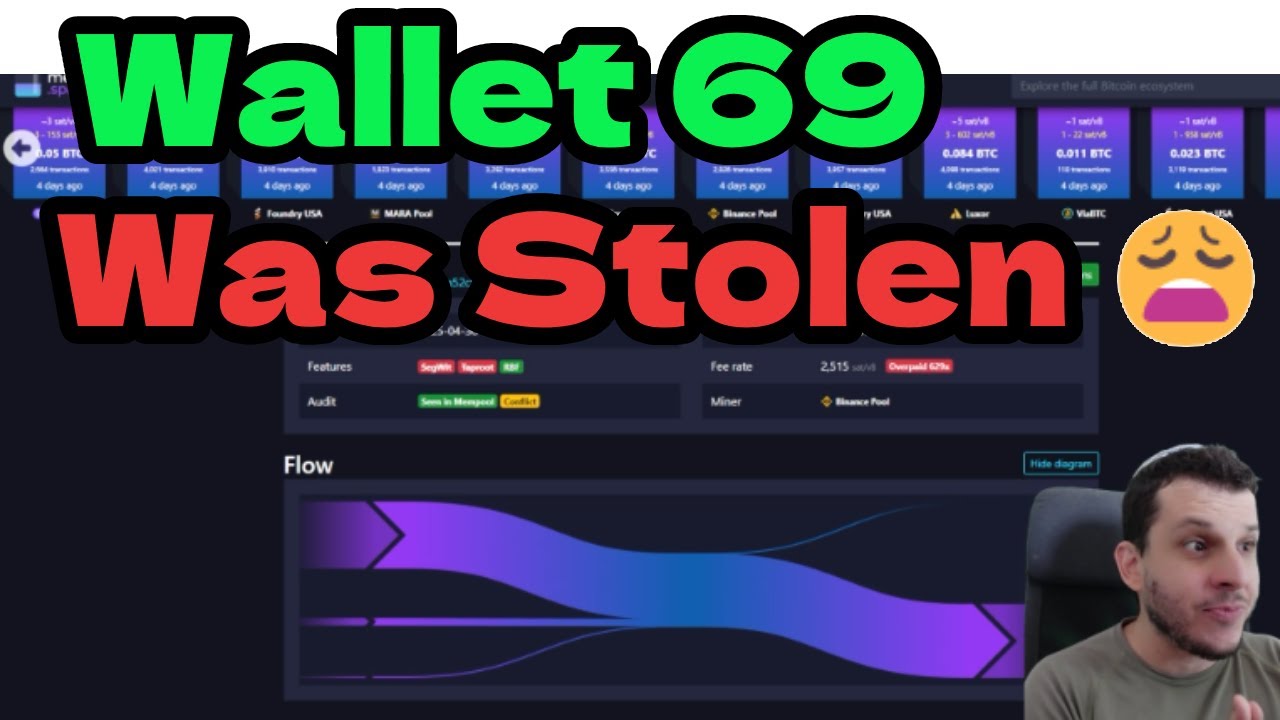 Someone lost 6.9 BTC because he didn't see my video