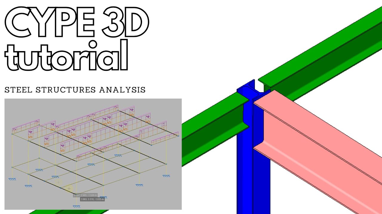 Structural analysis of private house using CYPE 3D (English tutorial)