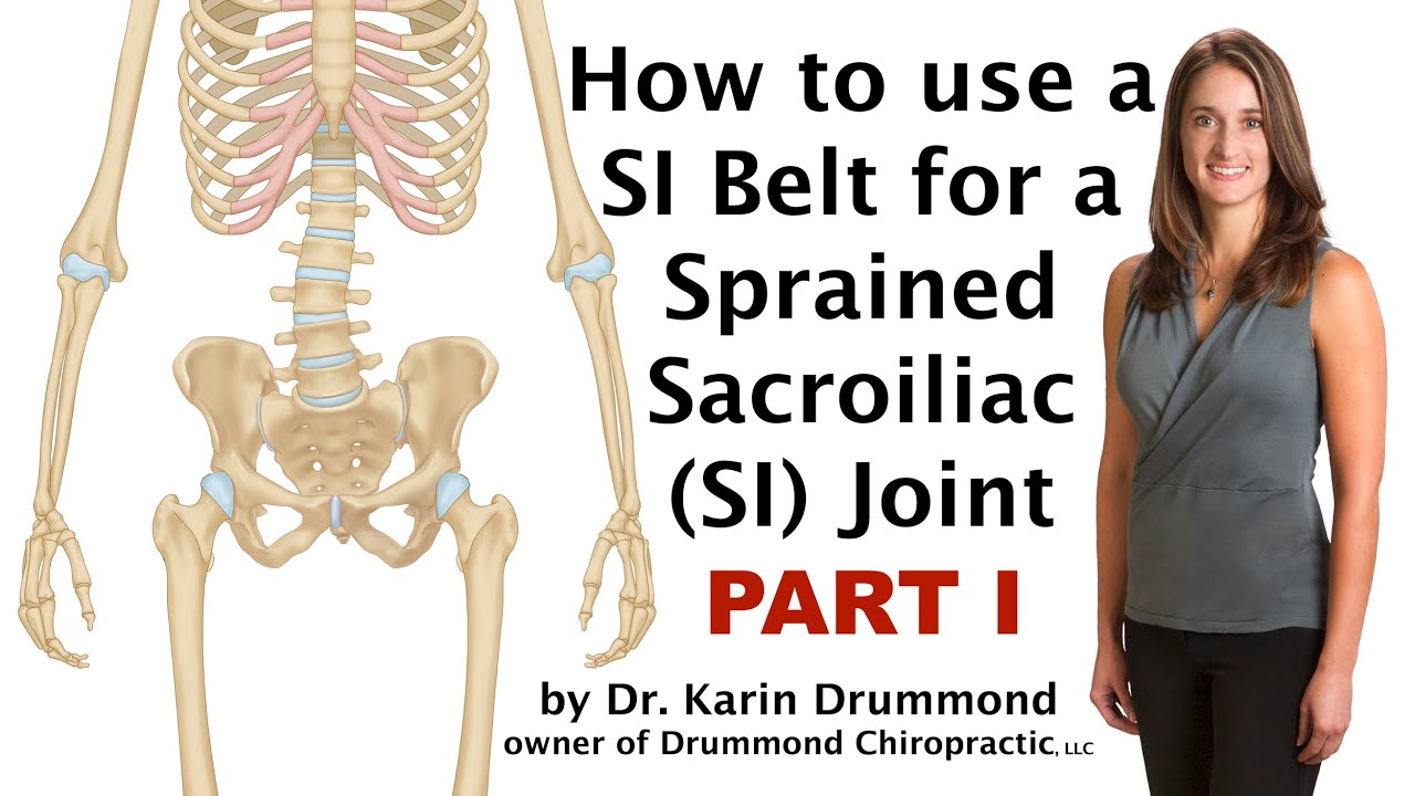 SI Belt Part 1 of 3 - How To Use An SI Belt For Sacroiliac (SI) Sprains