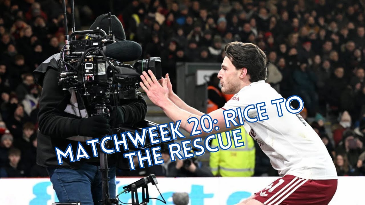Premier League Matchweek 20: Rice to the Rescue!