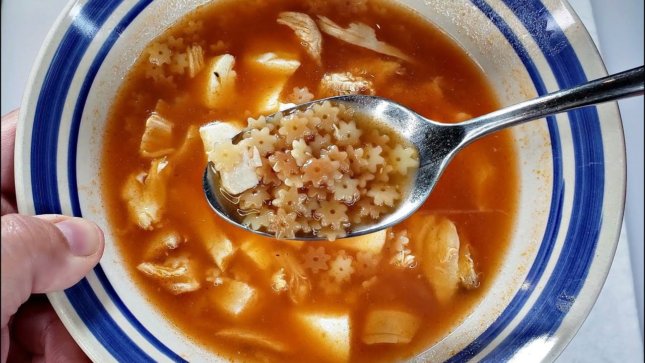 Sopa De Estrellitas | Easy Mexican Style Pasta Soup Recipe | Chicken Soup Ideas