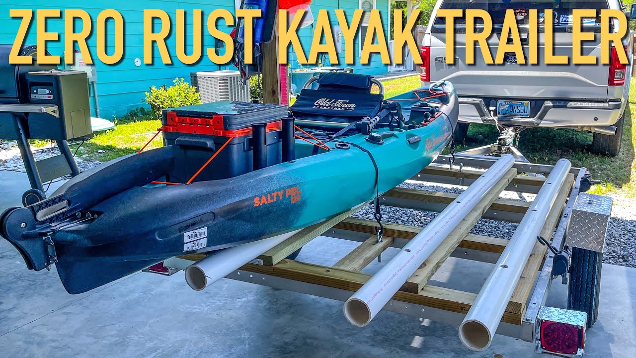 How to Build a RUSTPROOF Kayak Trailer!