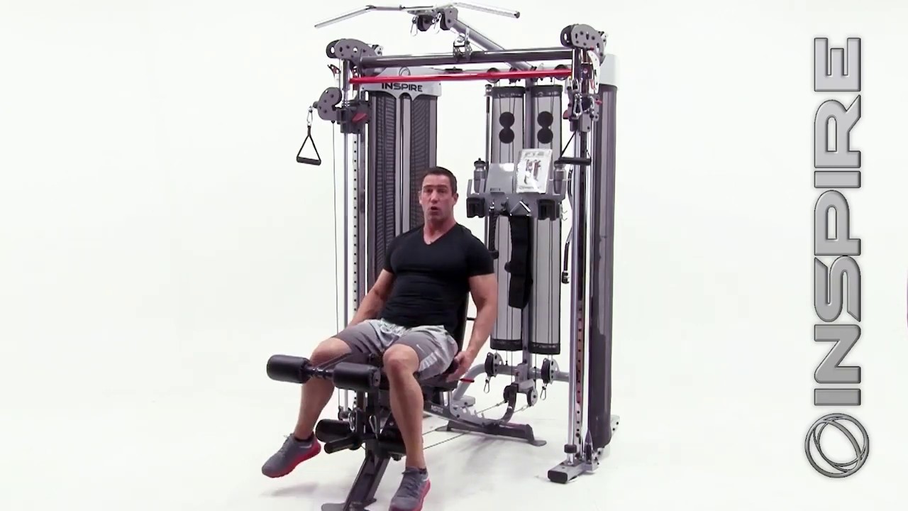 How to use the Inspire Fitness FT2 Leg Extension Curl