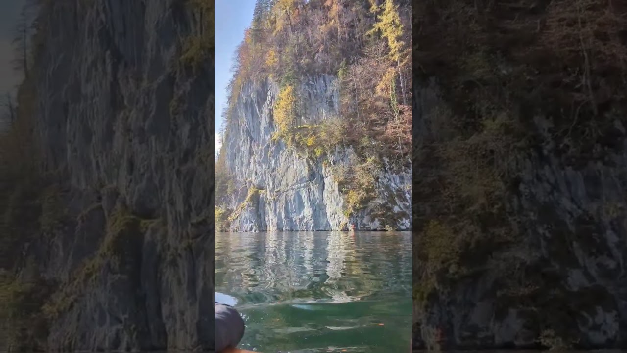 K&ouml;nigssee natural lake|Germany| #shorts #travel #naturallake