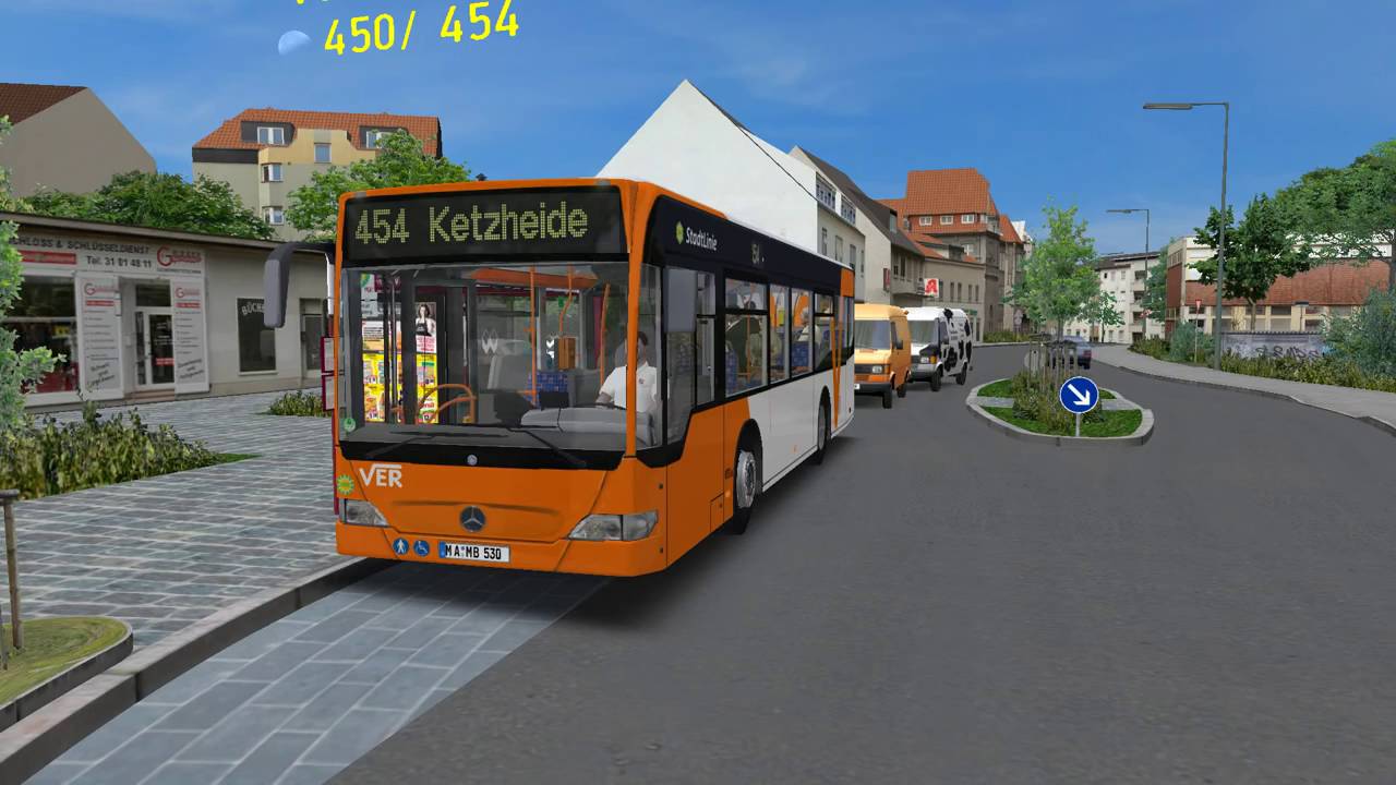 OMSI 2. Map Lemmental v3, Line 454, Mercedes Benz Citaro K