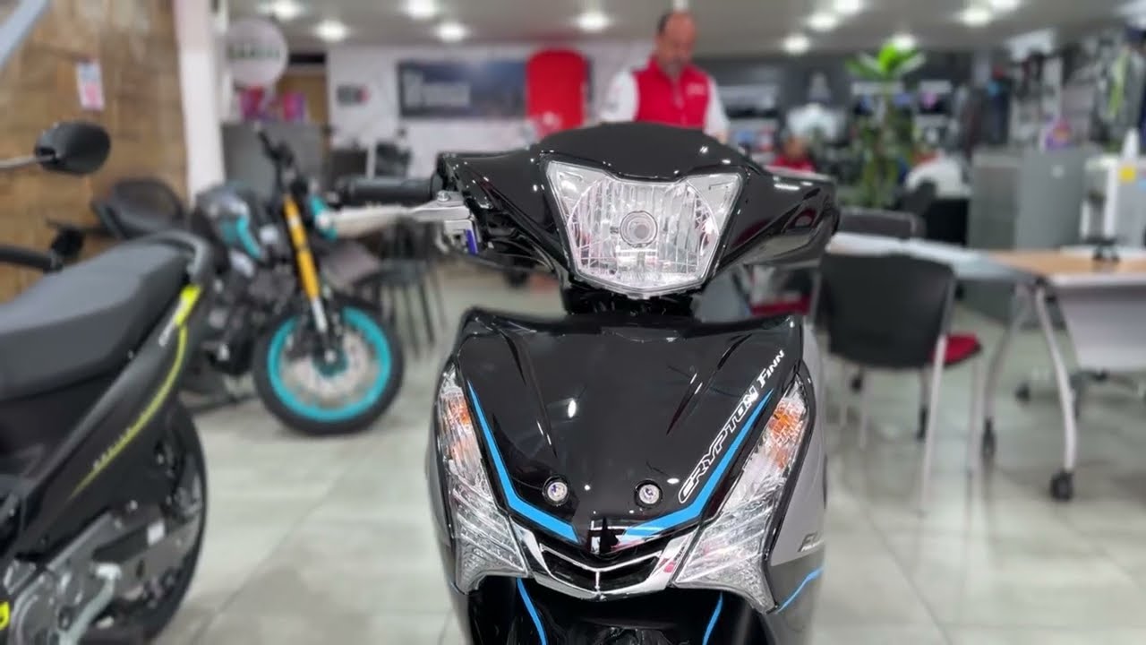 🔥As&iacute; lleg&oacute; la NUEVA Crypton Finn de Yamaha🔥