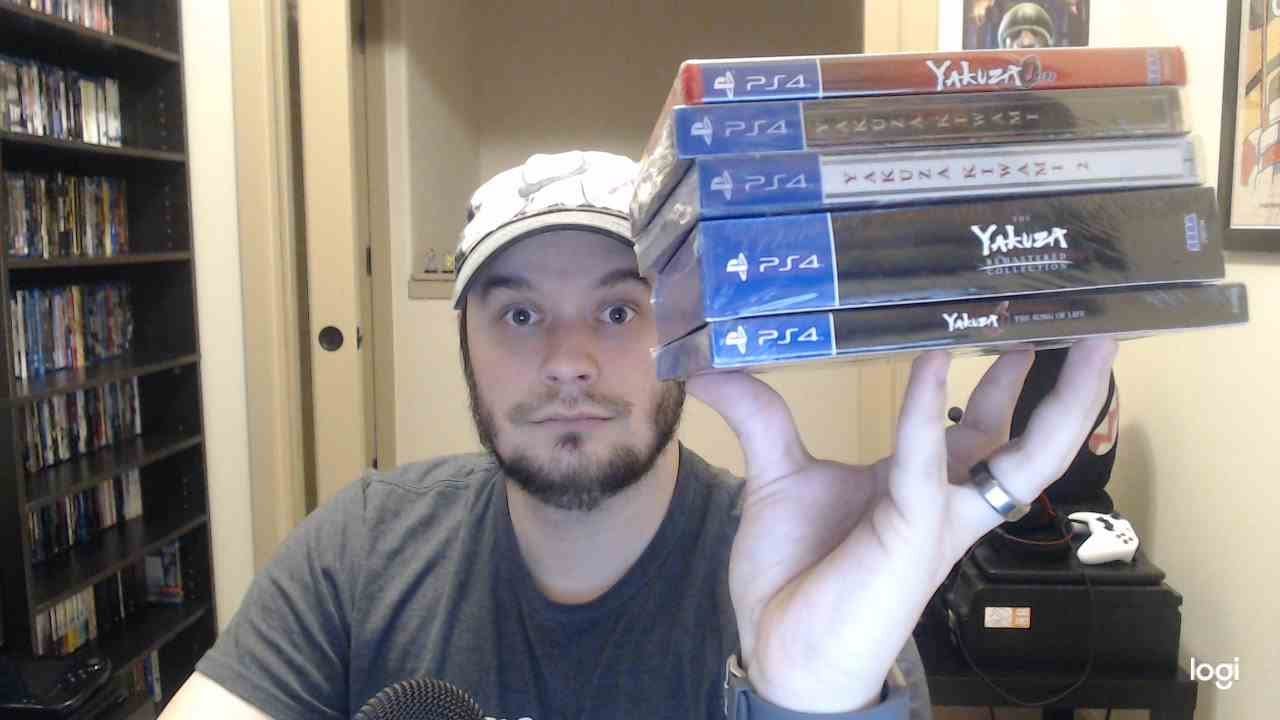 The Complete Yakuza Collection on the PS4