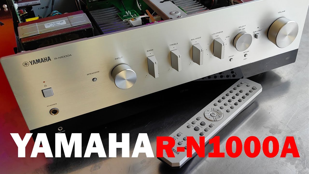 Стереофонический усилитель Yamaha R-N1000A | Под капотом