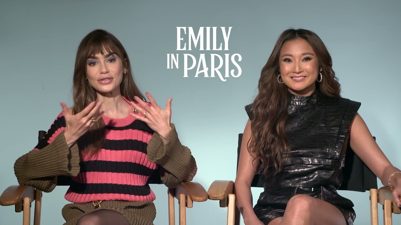 “Emily in Paris” Season 2 Interviews: Lily Colins, Ashley Park, Camille Razat