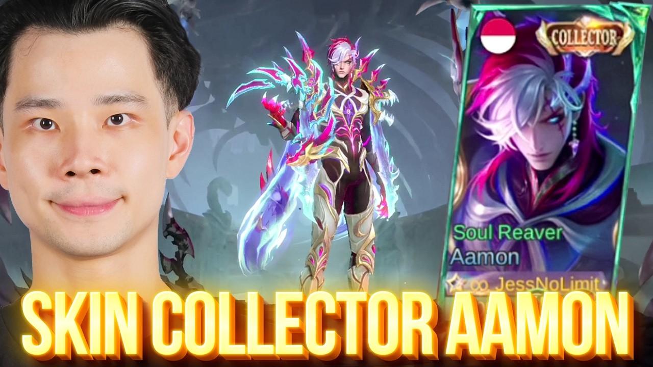 Review Skin Aamon Terbaru Soul Reaver Rp1,000,000 - Mobile Legends