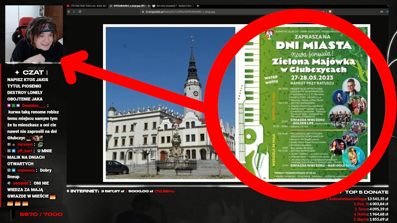 MULTI - Szczera reakcja na Dni Głubczyc. (Shot)
