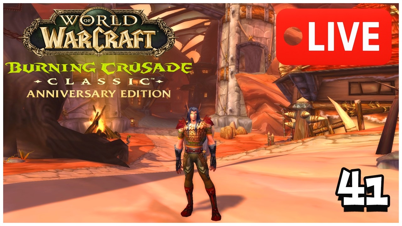 TBC Hype! First Time Leveling A Paladin In World Of Warcraft The Burning Crusade!