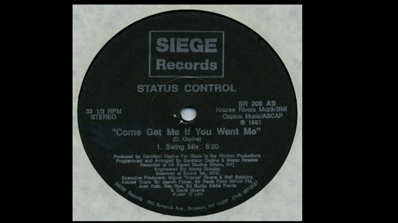 Status Control | Come Get Me If You Want Me (Swing Mix)