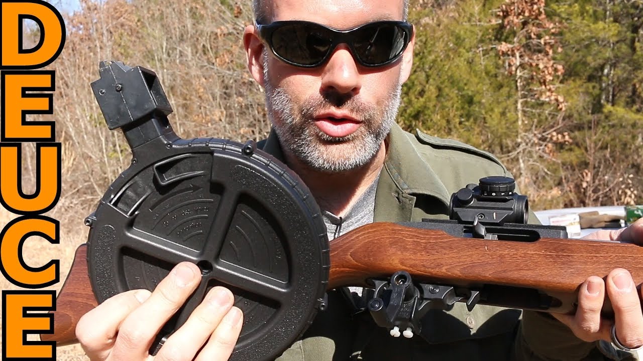 Massive Drum Mag on a Ruger 10/22 reviewed by Deuce