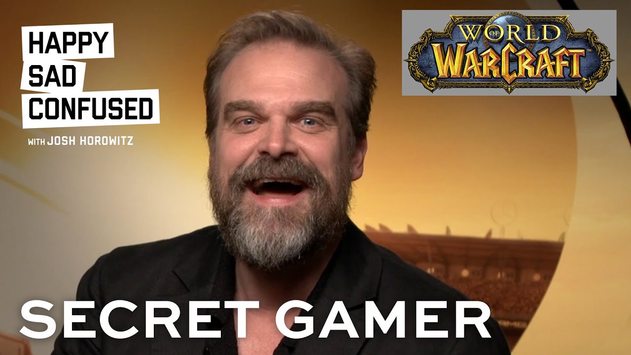 David Harbour is a bigtime gamer