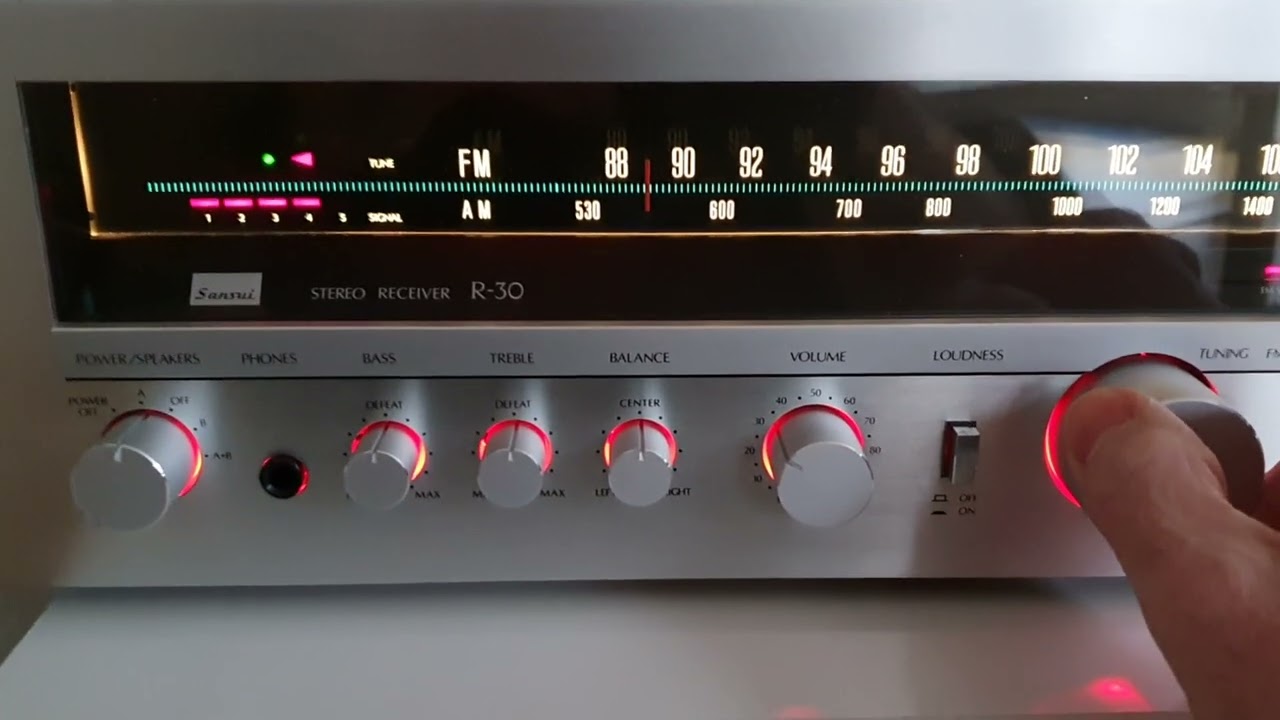 Sansui R-30 Receiver Vintage.1981