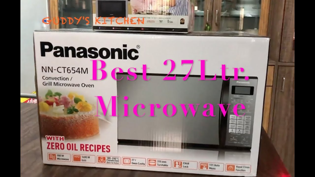 NEW LAUNCHED PANASONIC NN-CT654M CONVECTION MICROWAVE OVEN 27Ltr.1st time UNBOXING & REVIEW IN HINDI