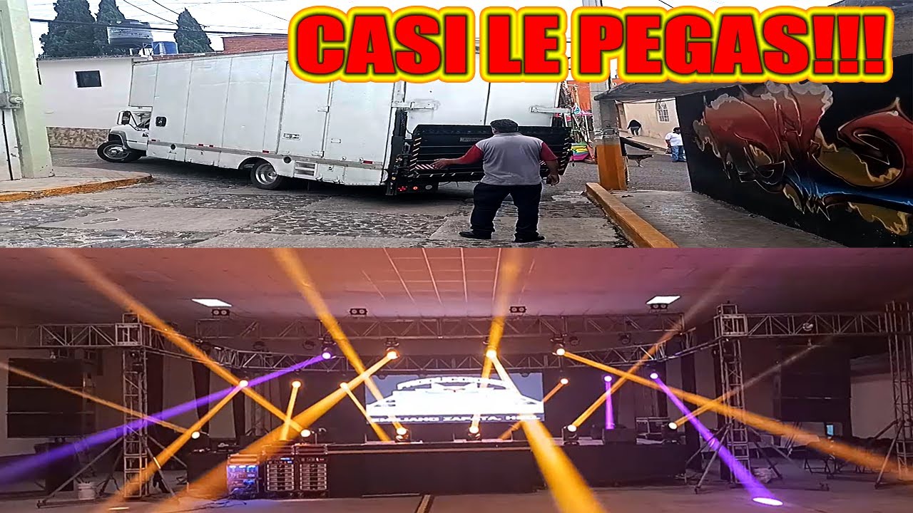 COSTO UN CHIN$%&!!!  METER EL CAMIÓN EN ESTE EVENTO