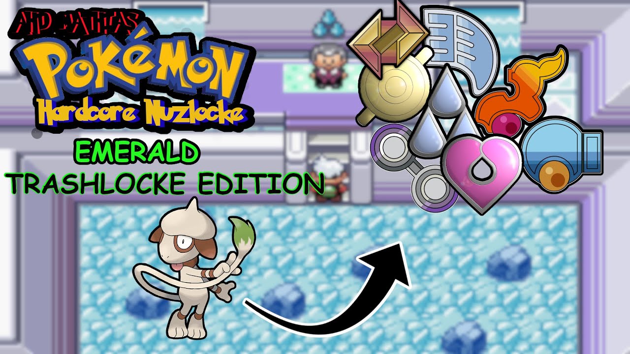 CAN I BEAT ALL GYMLEADERS WITH ONLY TRASH POKÈMON?! | Pokémon Emerald Trashlocke Edition |