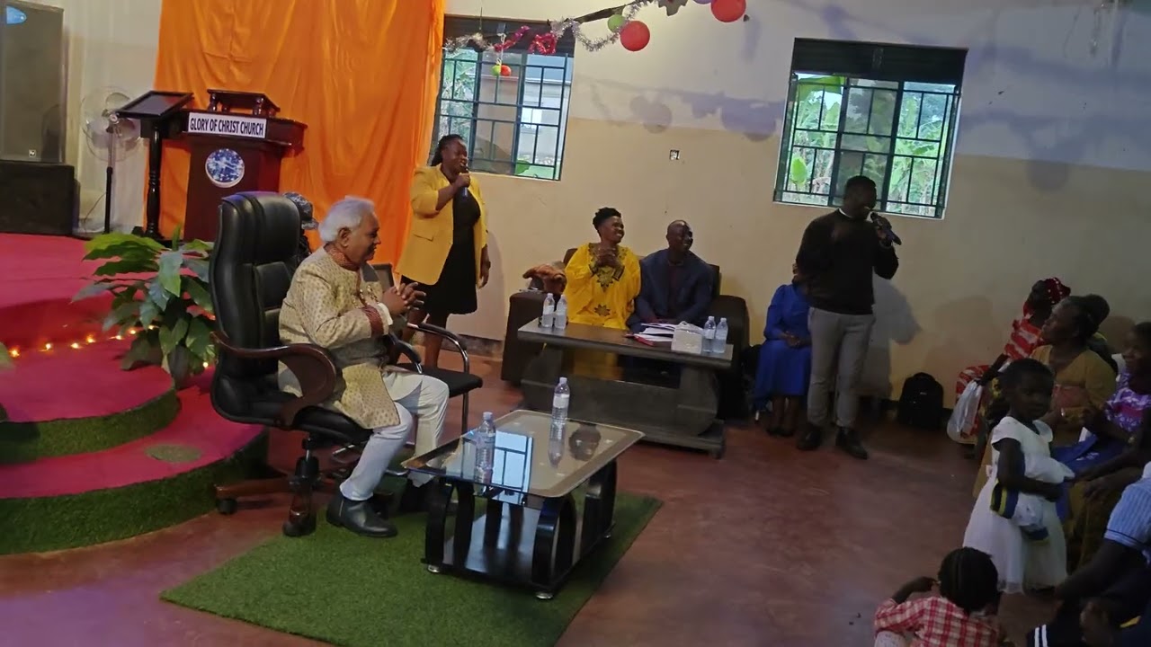 His Eminence Prof Dr Madhu Krishan in Uganda Charity For Global Peace Mission 