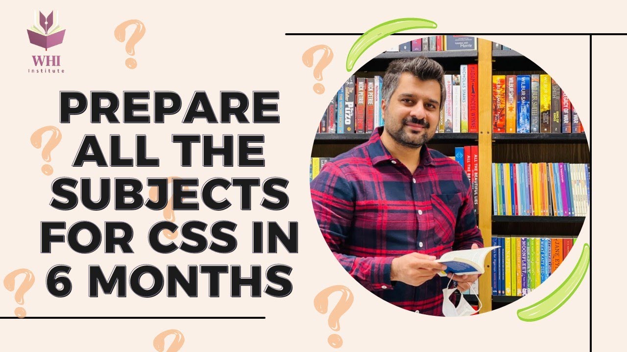 Как подготовиться по всем предметам к экзаменам CSS 2022 за 6 месяцев? | Лучший план для абитурие...