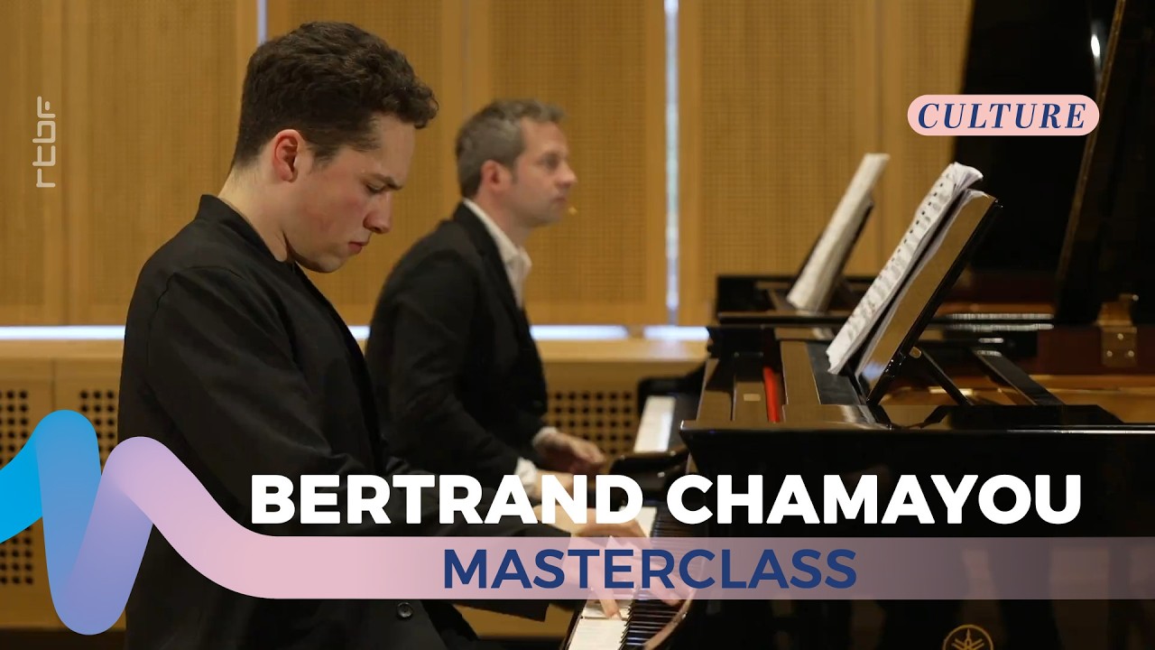 Masterclass avec Bertrand Chamayou, piano - Musique Classique