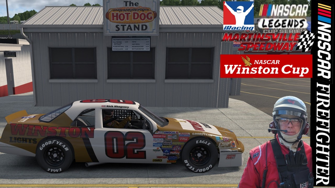 NASCAR Firefighter behind the wheel MARTINSVILLE (official)