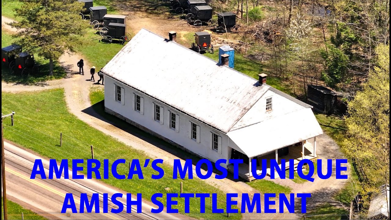A Visit to America's MOST Unique OLD ORDER AMISH Settlement in North America--Found in Pennsylvania