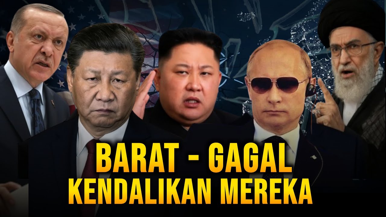 5 Pemimpin Dunia yang Paling Ditakuti Barat! | Erdoğan, Khamenei, Putin, Xi, Kim Jong Un