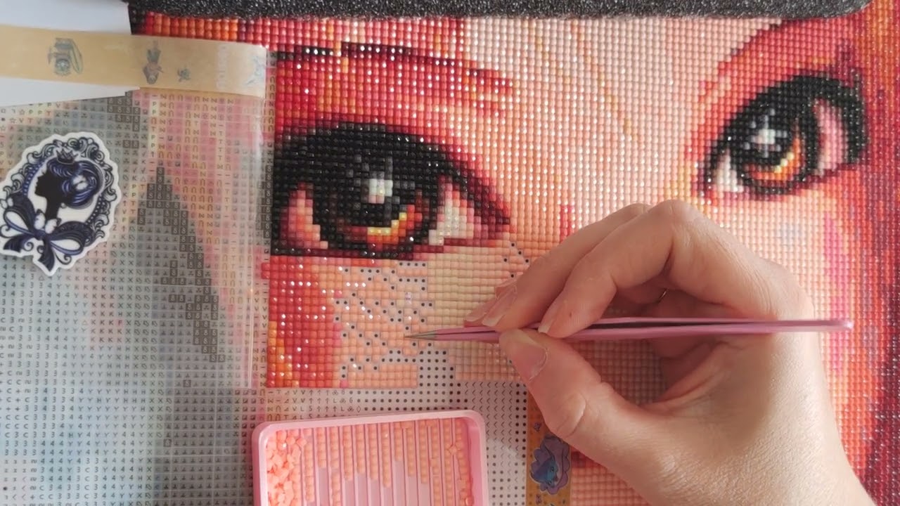 Diamond painting blabla - Tag Tournée du DP 6 #diamondpainting #blabla #tag @oraloa