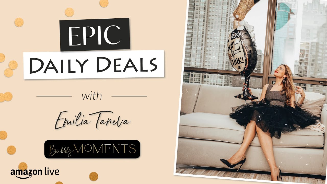 Amazon Live Shopping: Holiday & December Deals on Home, Tech, Fashion, Beauty & Gifts