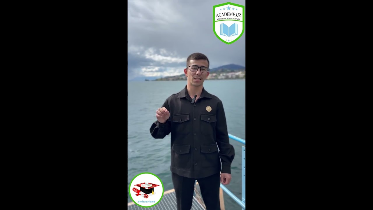 Samandar Shveysariyada o'qish uchun asosiy afzalliklarni sanab o'tadi. 
