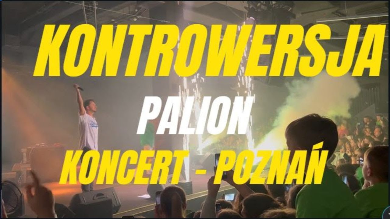 KONTROWERSJA - Na Koncercie Paliona w Poznaniu! Zobacz na żywo piosenkę z OSKA030! @Palion