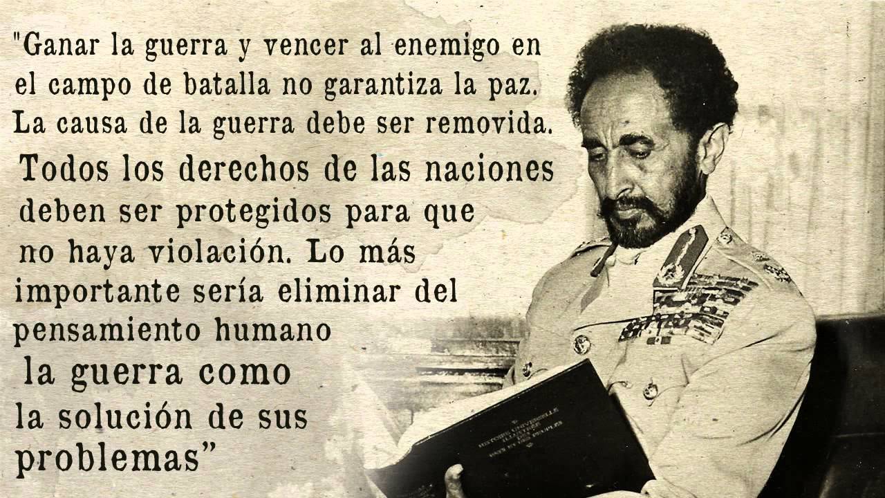 12 Frases de S M I  Haile Selassie I