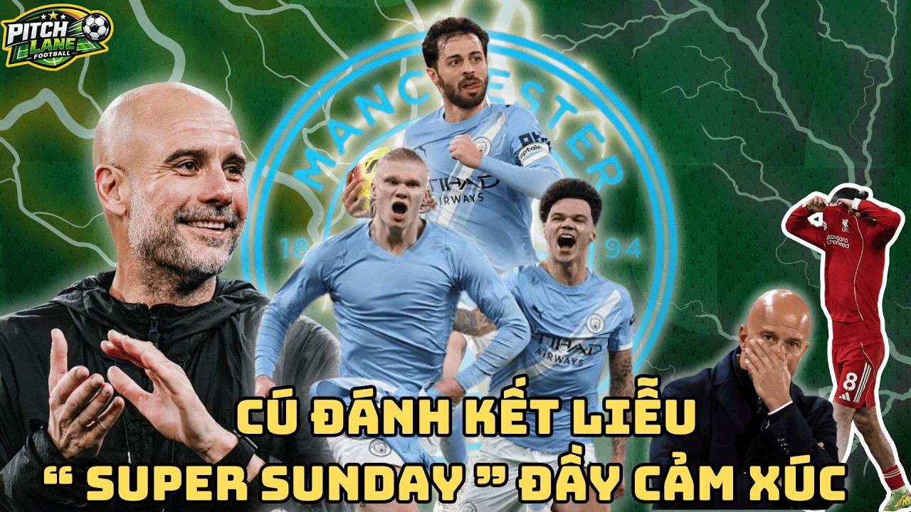 CÚ BẺ LÁI TÀN NHẪN Ở ANFIELD | MANCHESTER CITY SỐNG DẬY, LIVERPOOL GỤC NGÃ PHÚT BÙ GIỜ