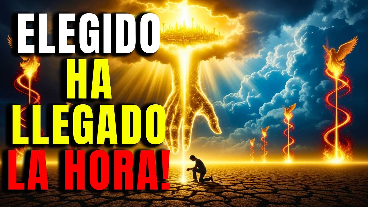 CUANDO EL CIELO INTERRUMPE LA TIERRA, SIENTES QUE ERES ELEGIDO HA LLEGADO LA HORA!
