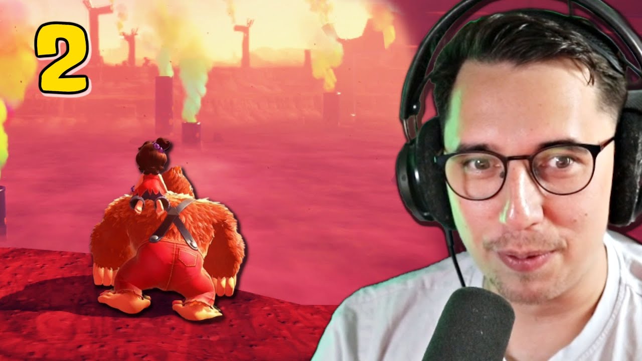 Zelda guy plays Donkey Kong BANANZA and ends up loving it.