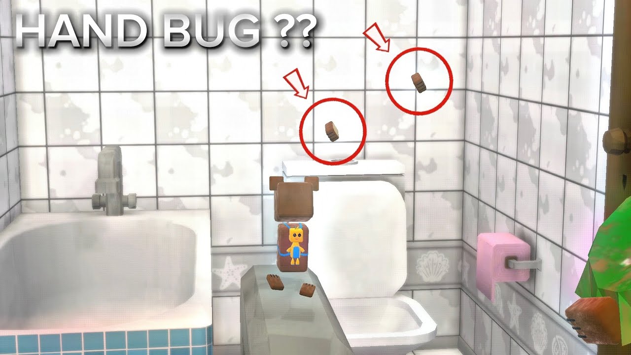 Hand bug 🤯💬 ?? - Super Bear Adventure 🐻