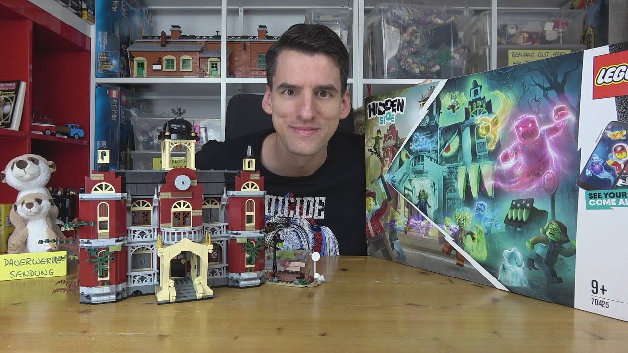 Packungsdesign aus der Hölle: LEGO® Hidden Side 70425 Newbury´s spukende Schule