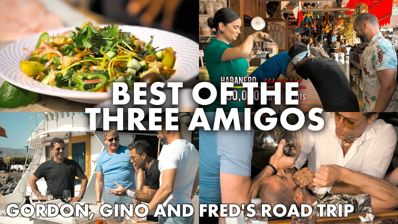 The Funniest Moments From The Three Amigos | Gordon, Gino and Fred's Road Trip