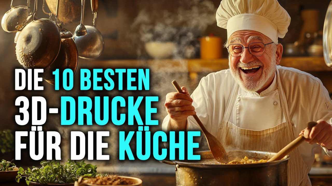 🔝 Die 10 genialsten 3D-gedruckten Küchenhelfer 🍽️ –  Beeindruckt jede Küchenchefin!👩‍🍳