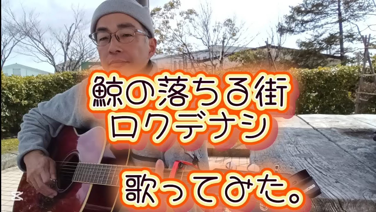 鯨の落ちる街 ／ ロクデナシ　歌ってみた。