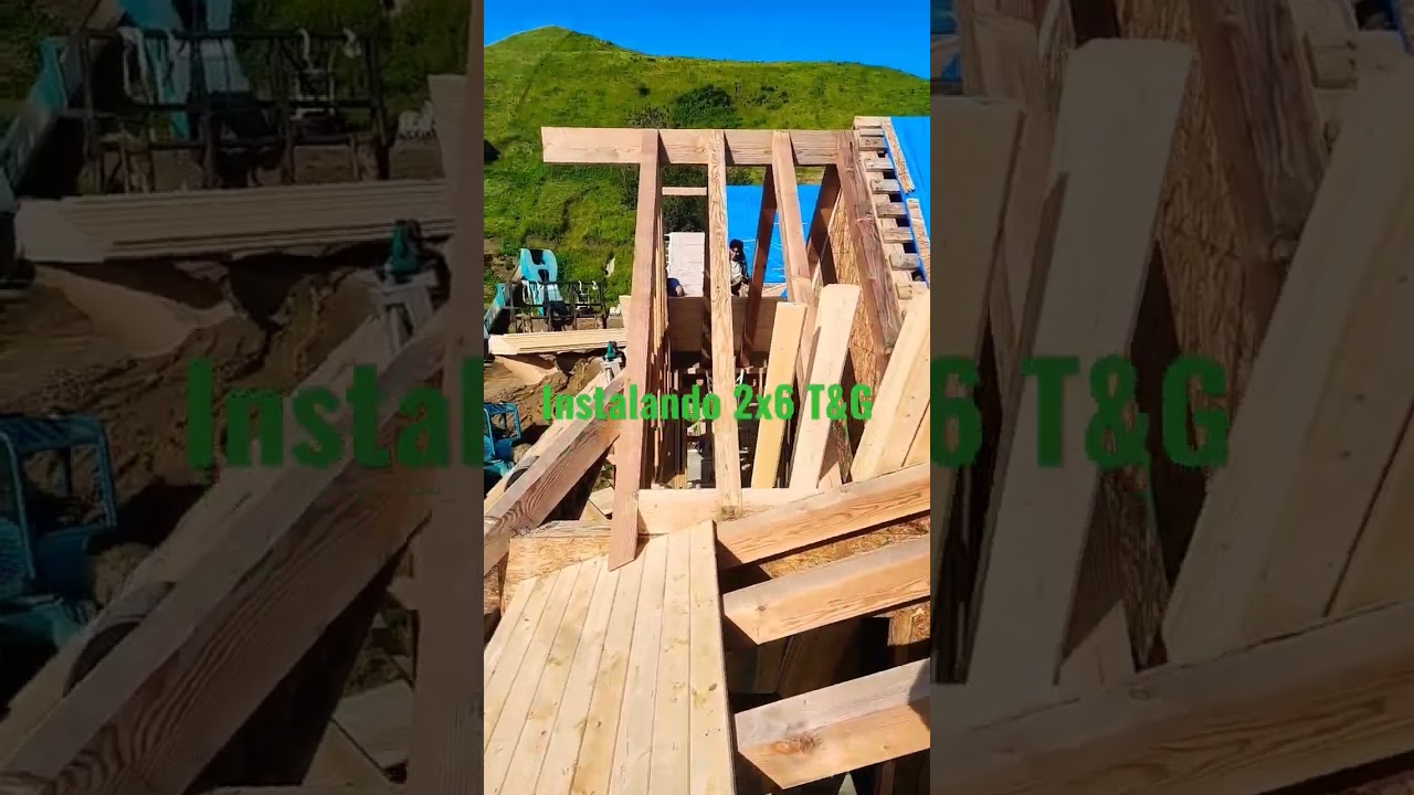 2x6 T&G roof sheathing 