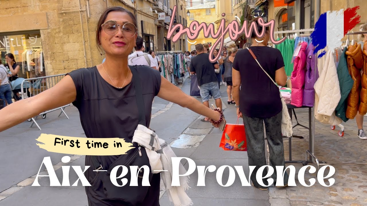 Aix-en-Provence - Charming City in Southern France. A Perfect Place to Chill & Enjoy Provence Life.