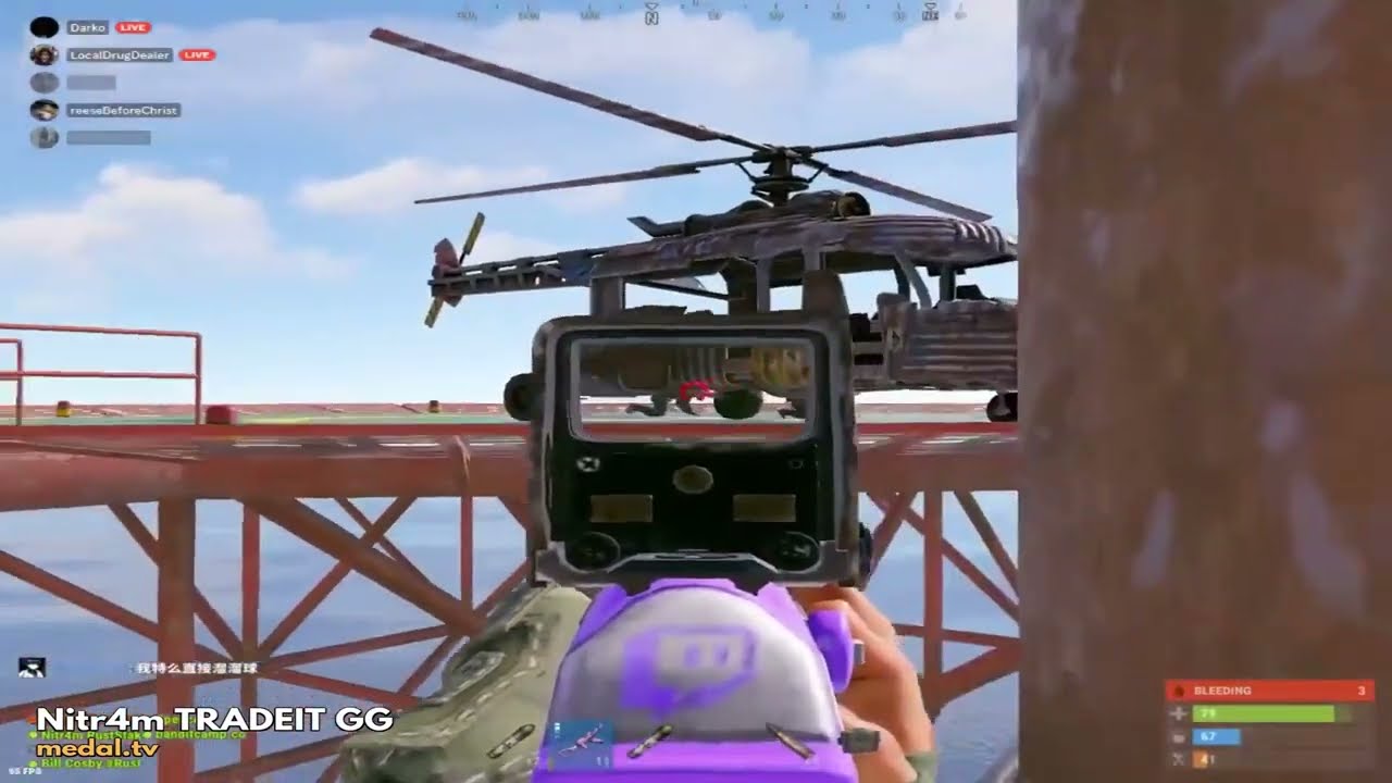 How a Danish guy plays rust RUST HIGLIGHTS