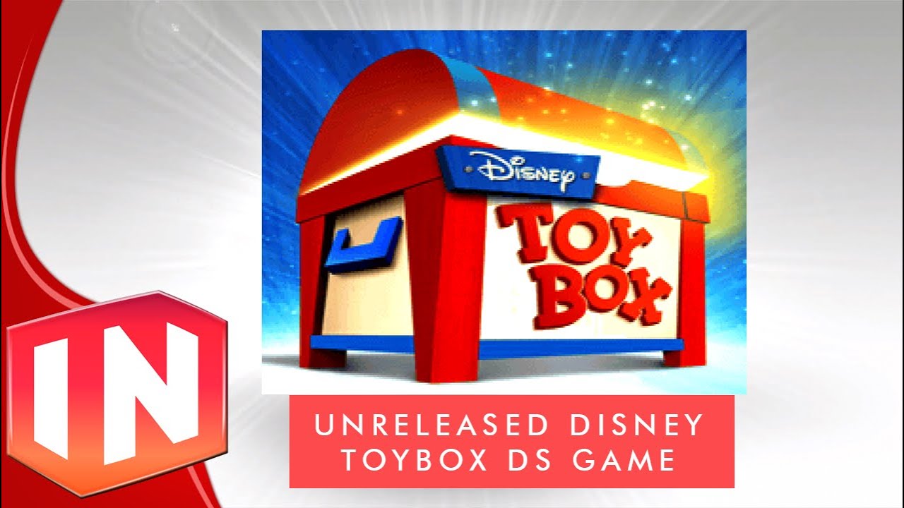 Представлен прототип игры Disney Toybox для Nintendo DS! Предшественник Disney Infinity?