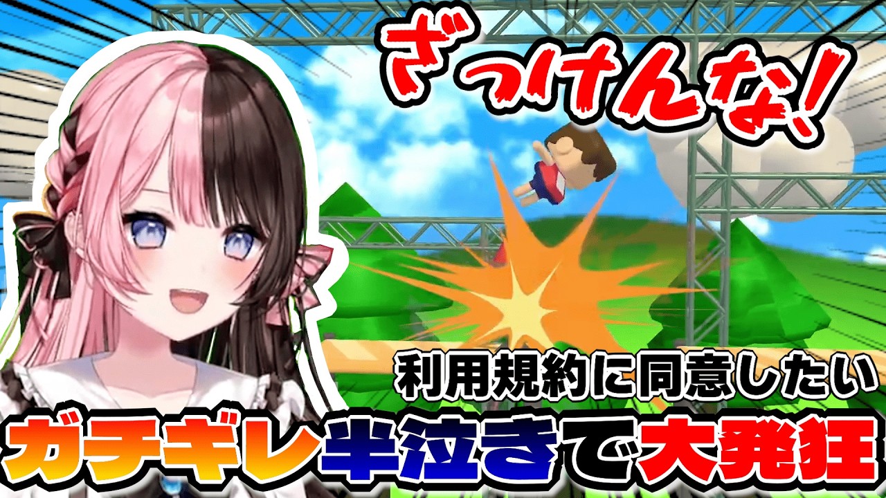 【利用規約に同意したい】ガチギレ半泣きで台パンを連発して大発狂するひなーの【ぶいすぽ切り抜き/橘ひなの】
